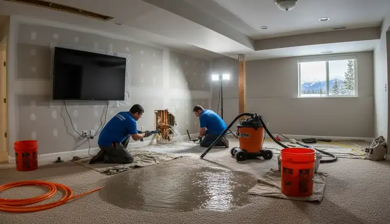 Expert Plumbing Pro - emergency-burst-pipe-repair-for-a-finished-basement-in-bear-creek-vistas-lakewood-co