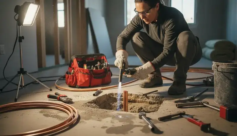 Expert Plumbing Pro - slab-leak-repair